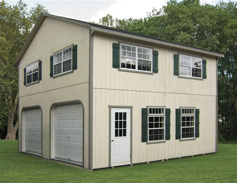 prefab 2 story garage price